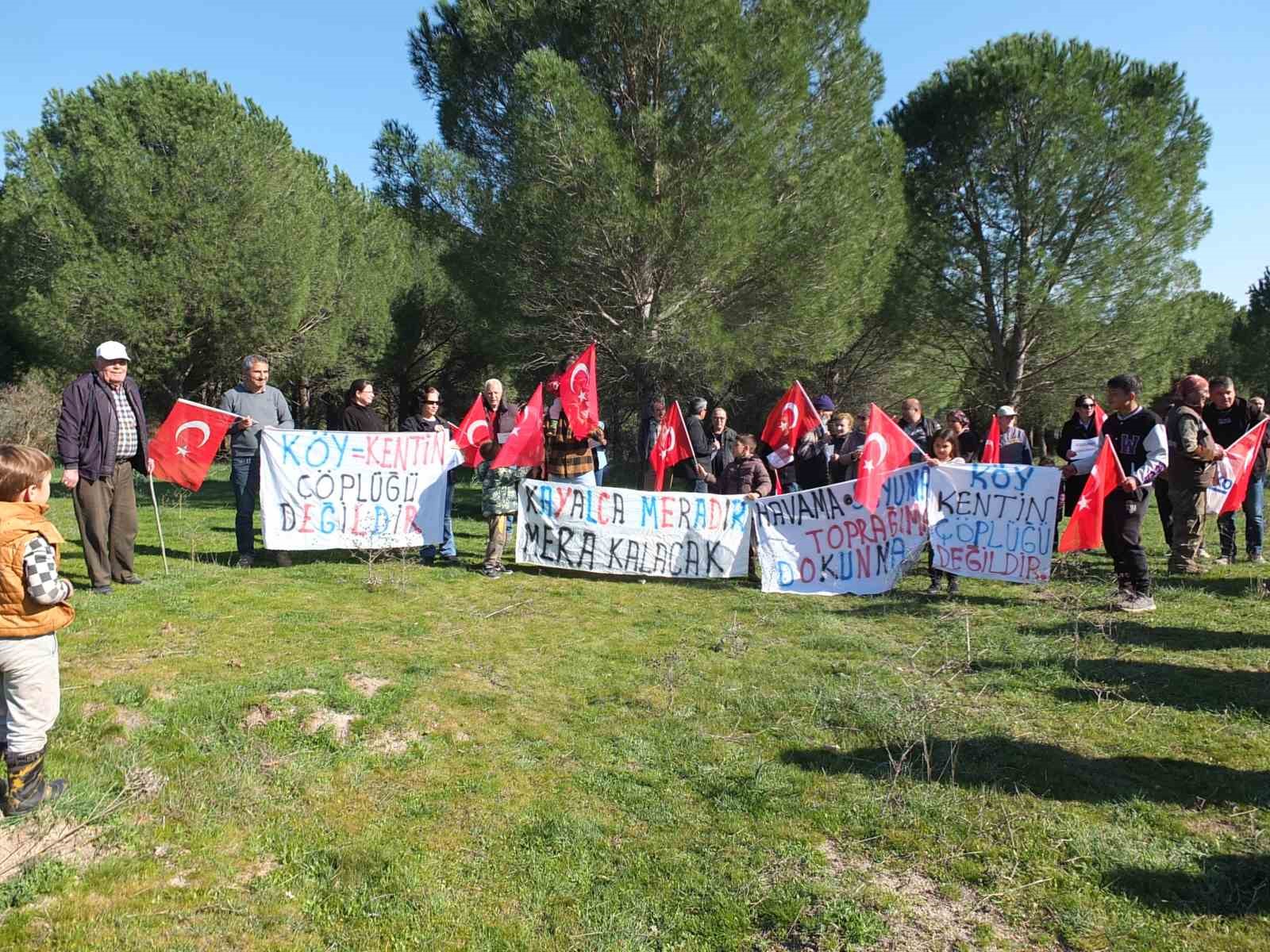 Balıkesir&rsquo;de k&ouml;yl&uuml;lerin katı atık tesisine tepkisi
