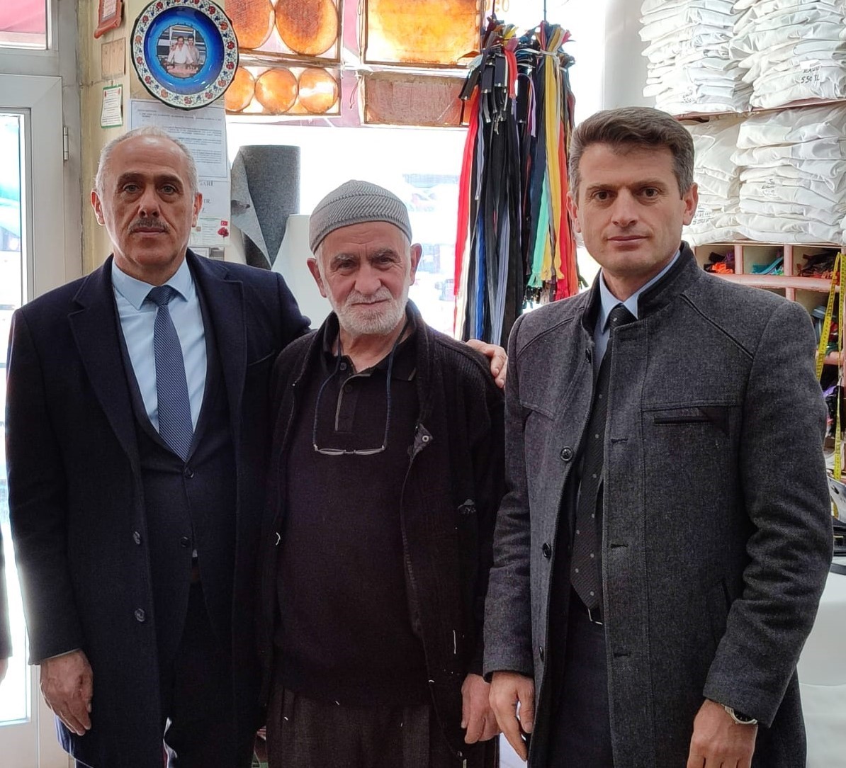 Yaşlılar Haftası dolayısıyla Bayburtlu Kıbrıs gazisi ve şehit ailesi ziyaret edildi