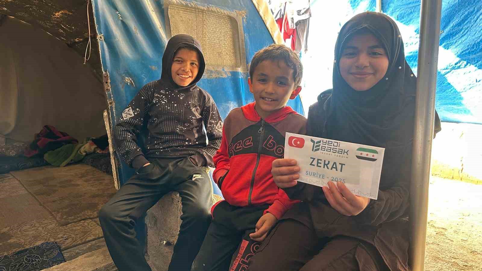 Yedi Başak fitre ve zekat dağıtımlarına hız kesmeden devam ediyor