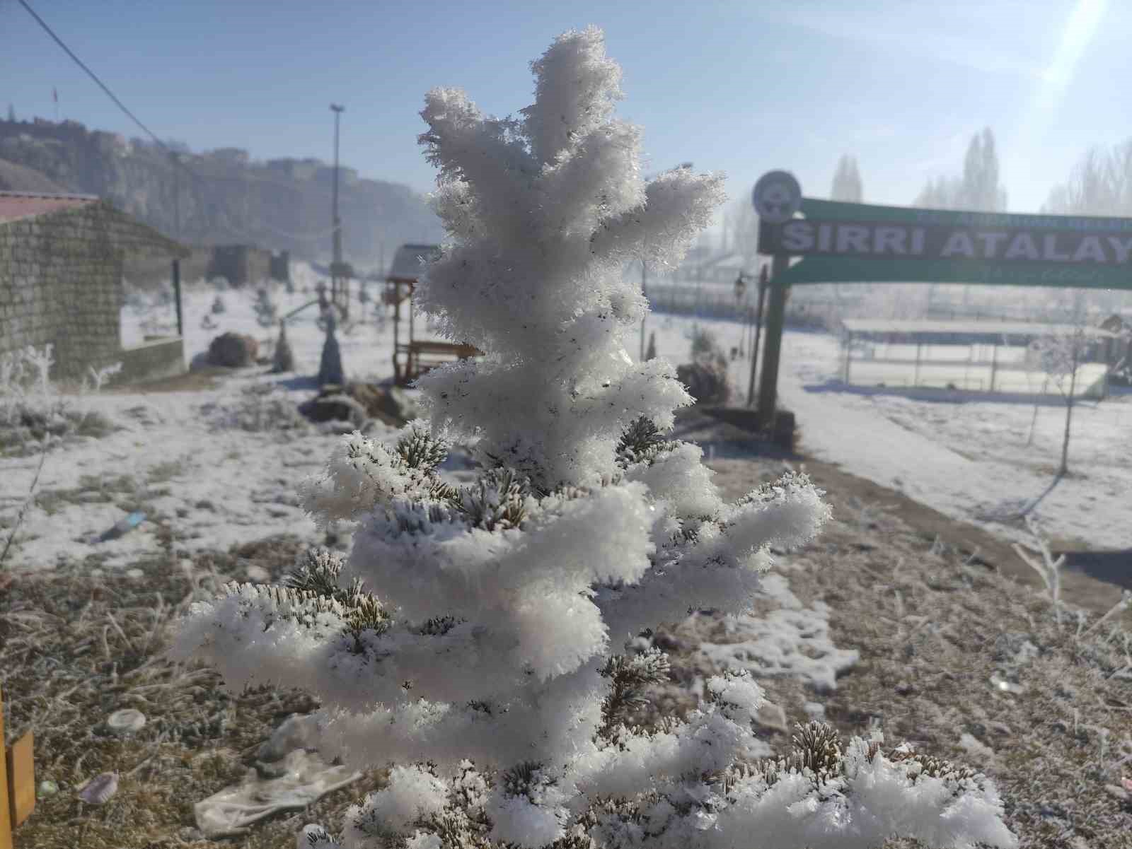Göle eksi 15,5 derece ile Türkiye’nin en soğuk yeri oldu