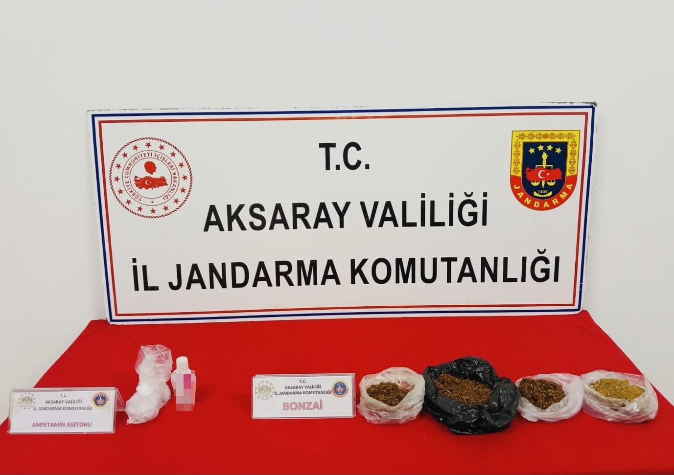 Aksaray’da uyuşturucudan 2 tutuklama