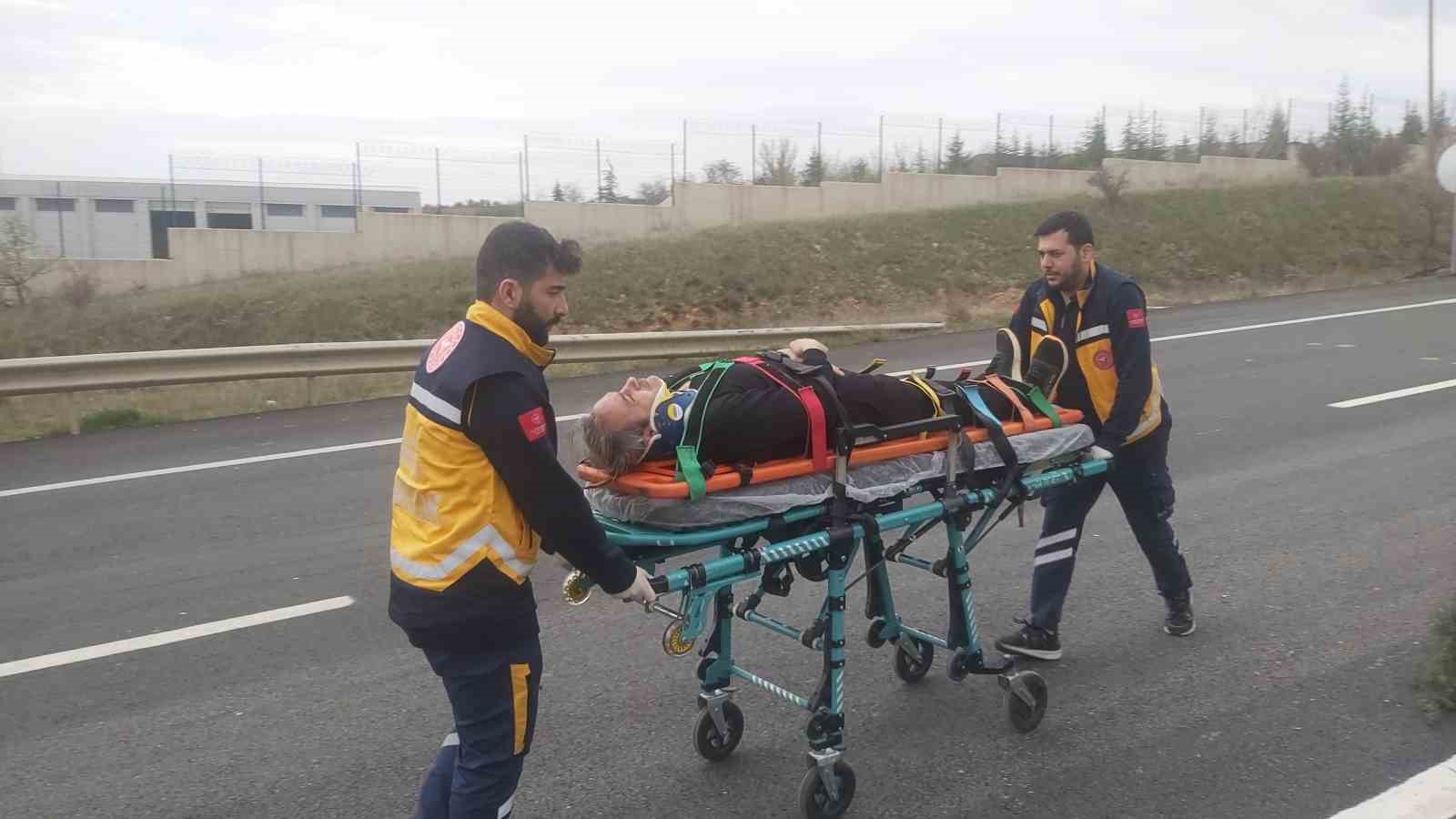 Kırklareli&rsquo;nde trafik kazası: 2 yaralı
