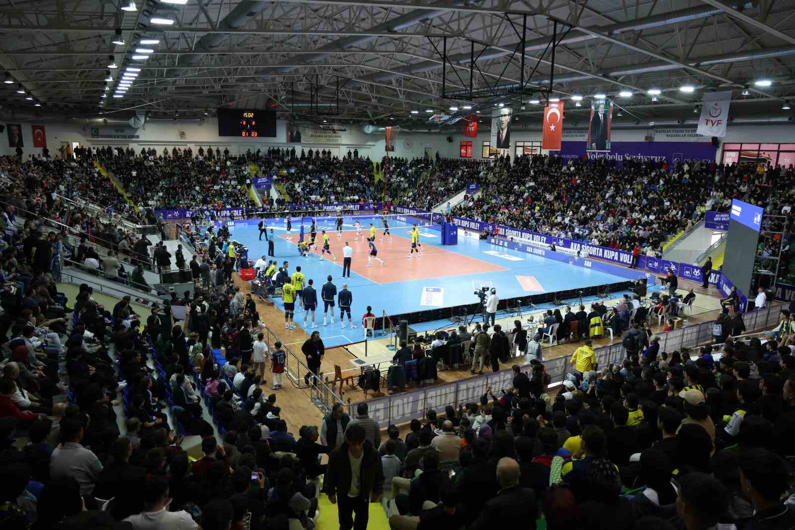 Erkekler Kupa Voley’de şampiyon Fenerbahçe