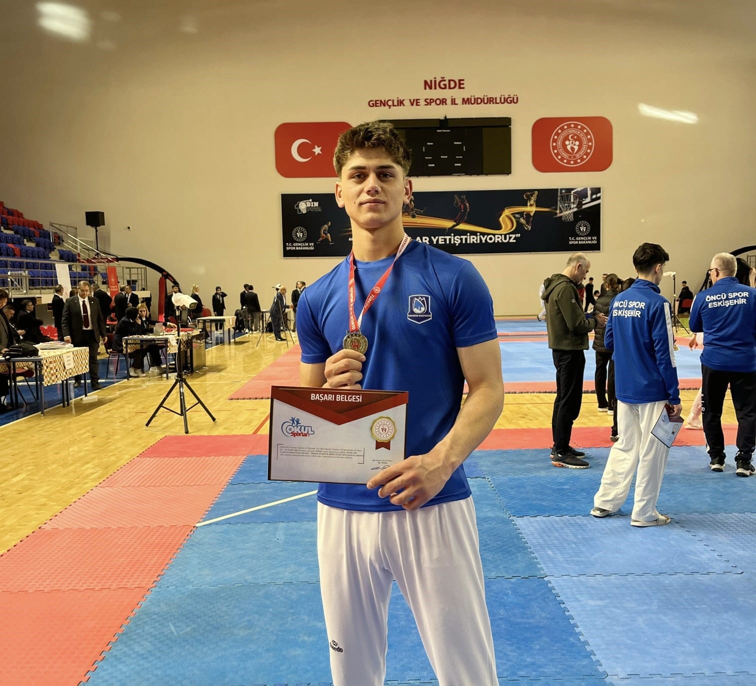 Manisalı taekwondocu Türkiye Şampiyonu oldu