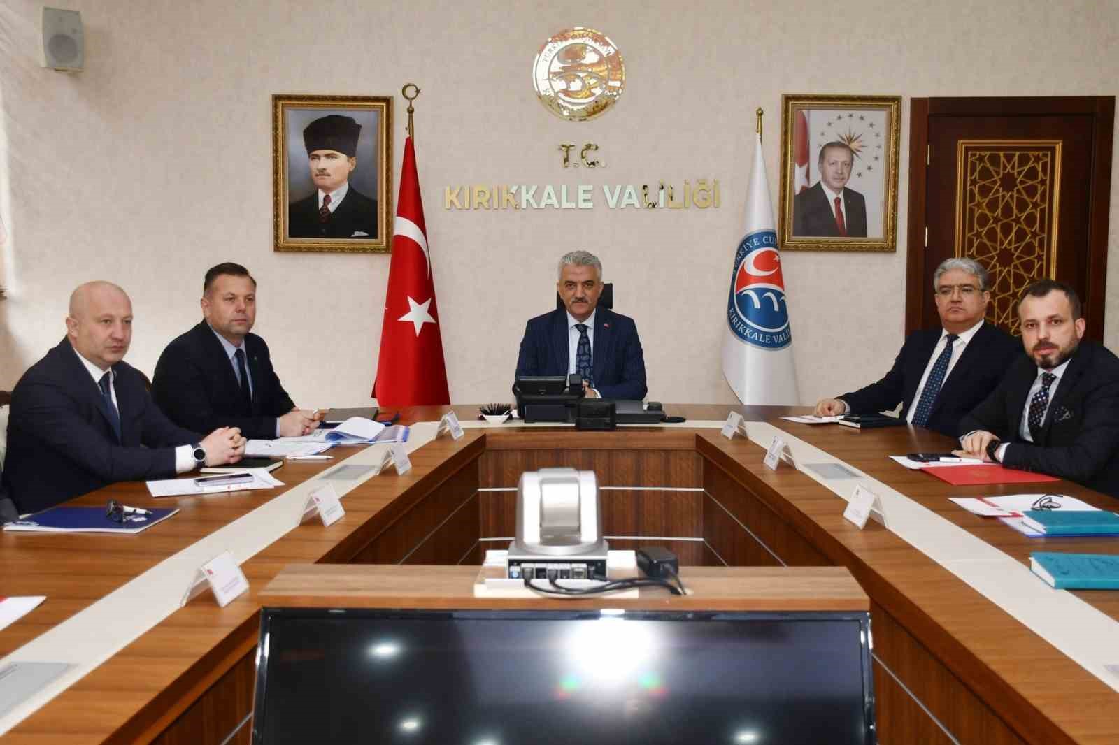 Kırıkkale&rsquo;de su kaynakları i&ccedil;in stratejik toplantı
