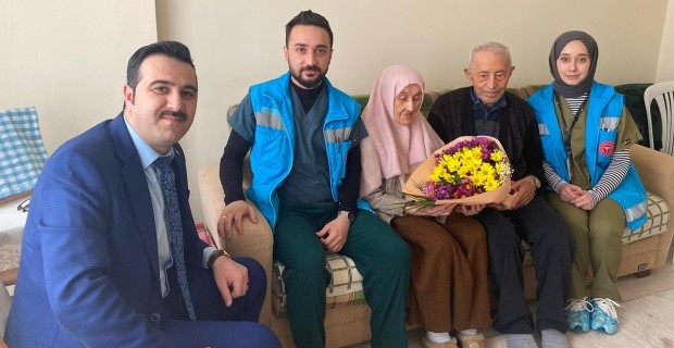 Alaca’da yaşlılar unutulmadı