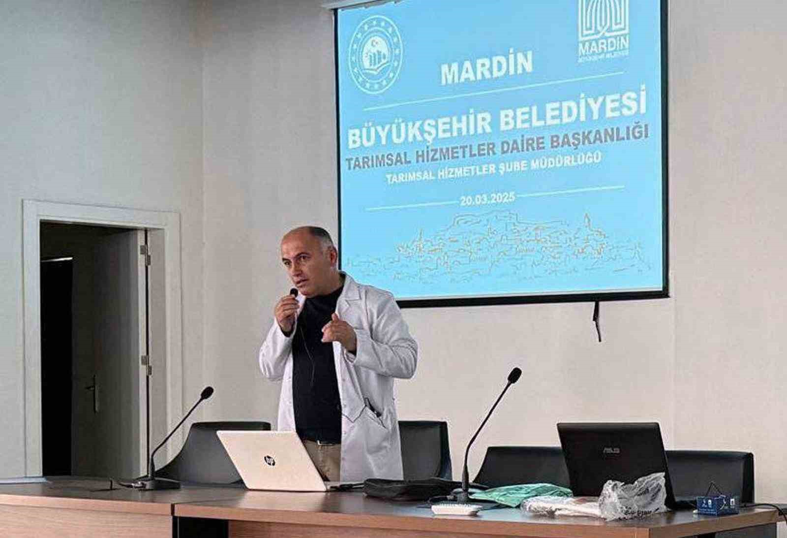 Derik&rsquo;te zeytin dalı kanseri ile m&uuml;cadele i&ccedil;in eğitim ve ila&ccedil; desteği başlatıldı
