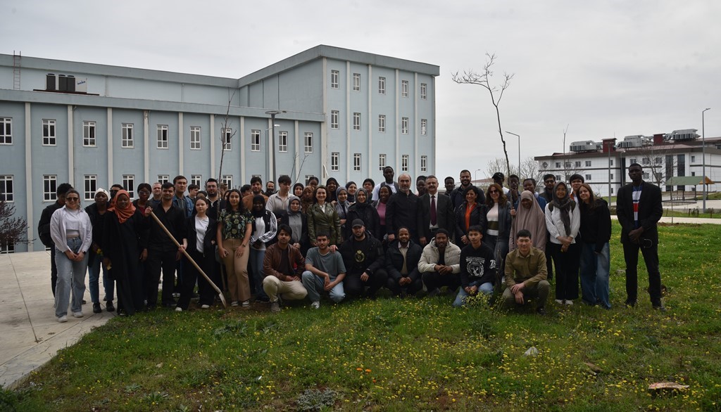OMÜ’de 50. yıl için 50 fidan dikildi