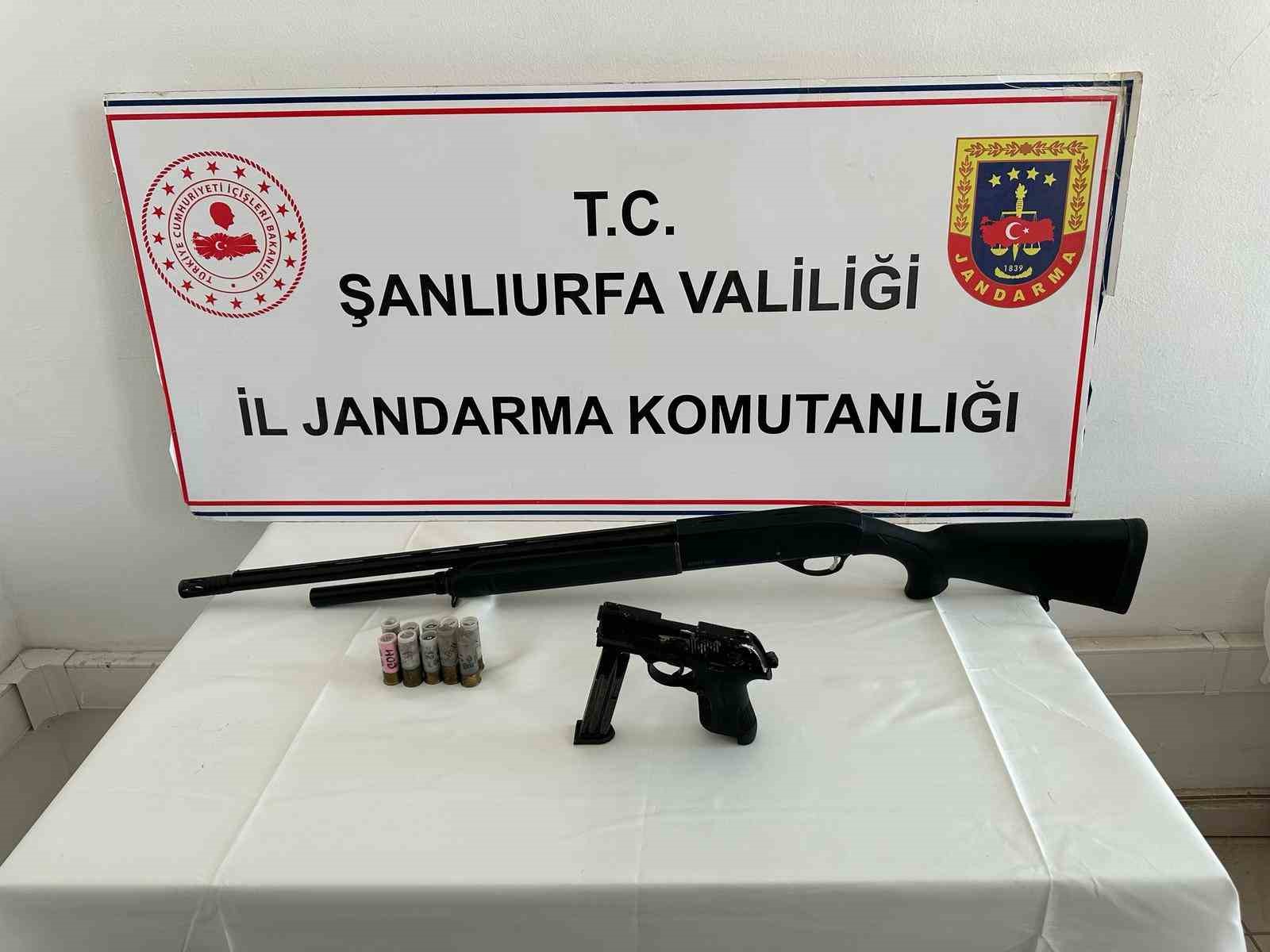 Şanlıurfa’da silah kaçakçılarına operasyon: 6 gözaltı
