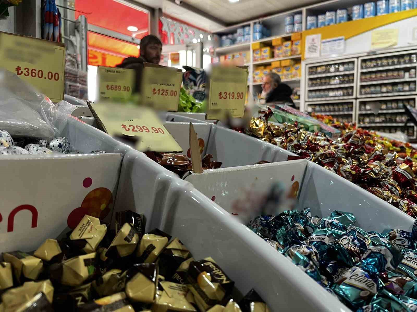 Bayburt’ta bayram şekerleri tezgâhlarda yerini aldı