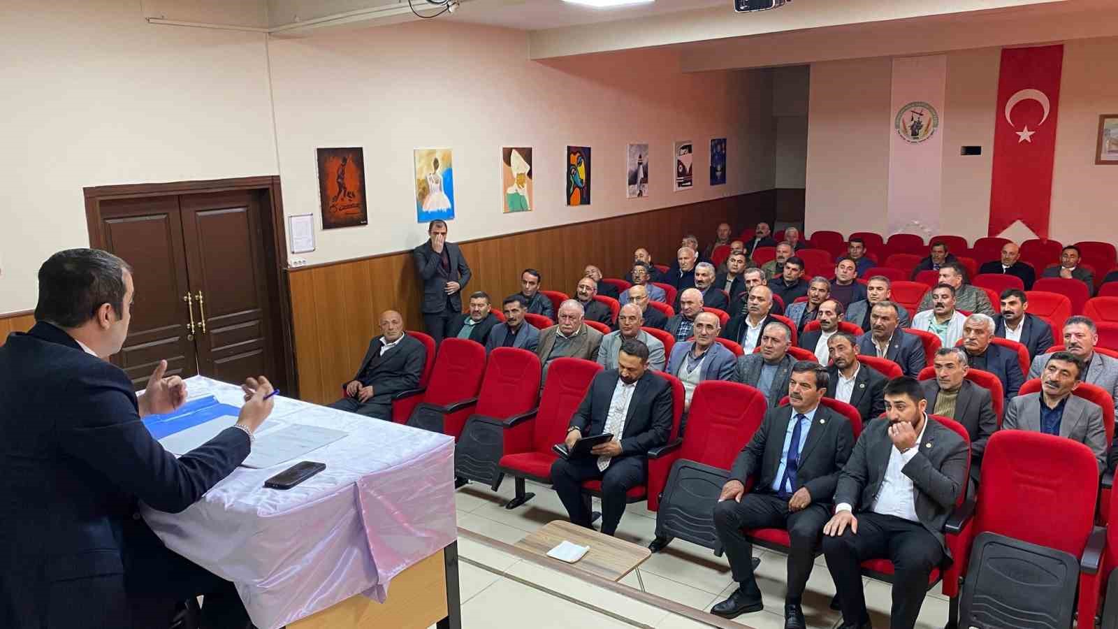 Arpaçay’da 2025 yılı KHGB olağan toplantısı yapıldı