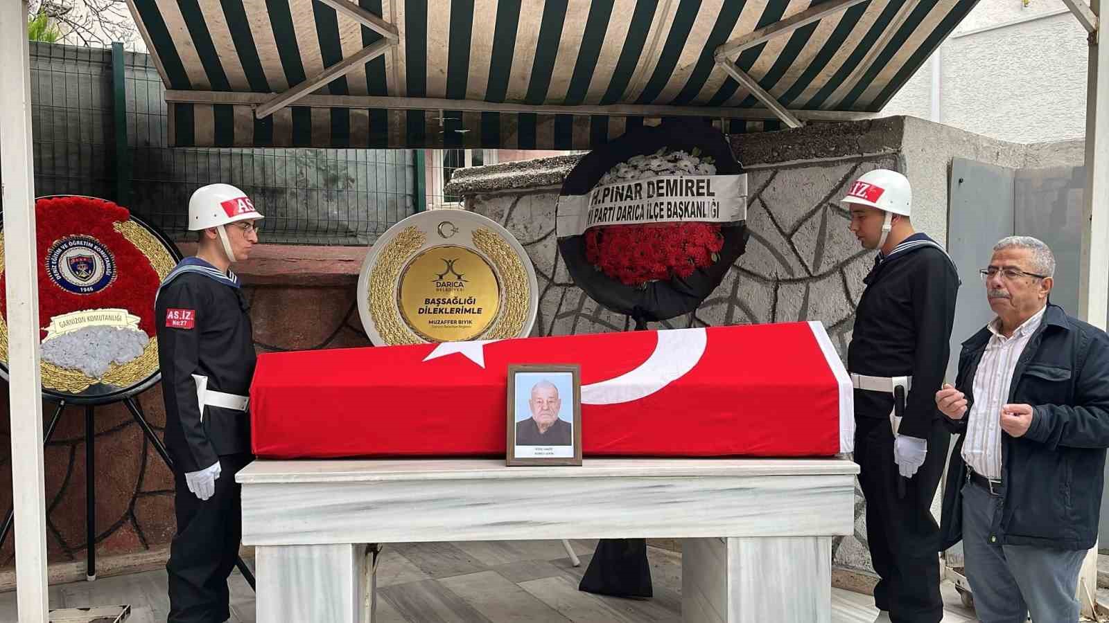 Kore gazisi 95 yaşında son yolculuğuna uğurlandı