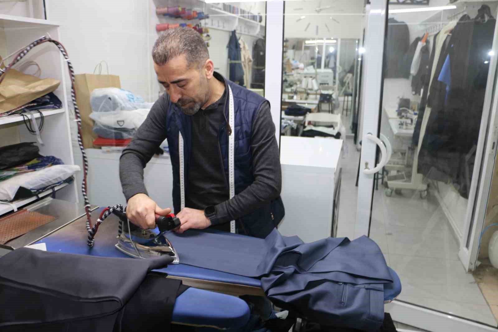 Diyarbakır’da terzilerde bayram yoğunluğu