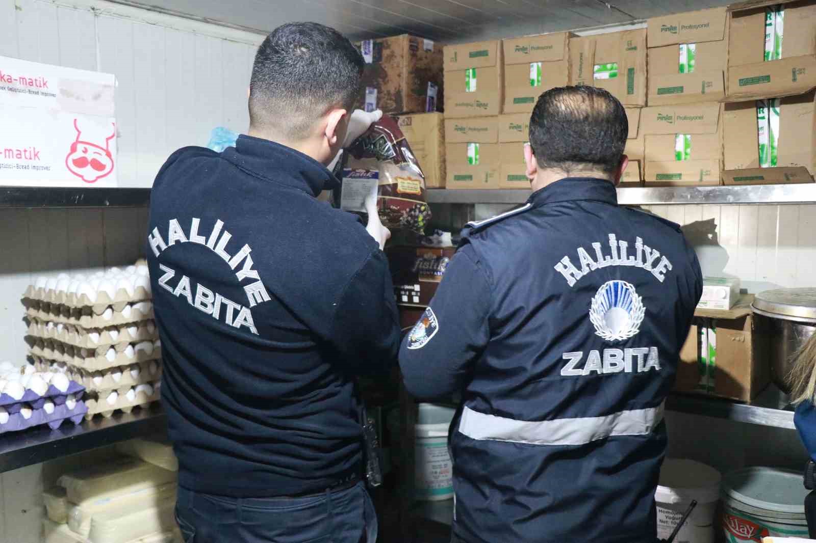 Haliliye&rsquo;de bayram &ouml;ncesi tatlı denetimi
