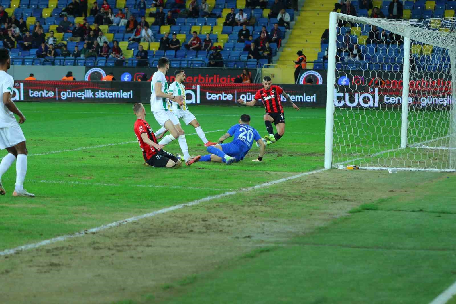 Trendyol 1. Lig: Gençlerbirliği: 1 - Şanlıurfaspor: 0

