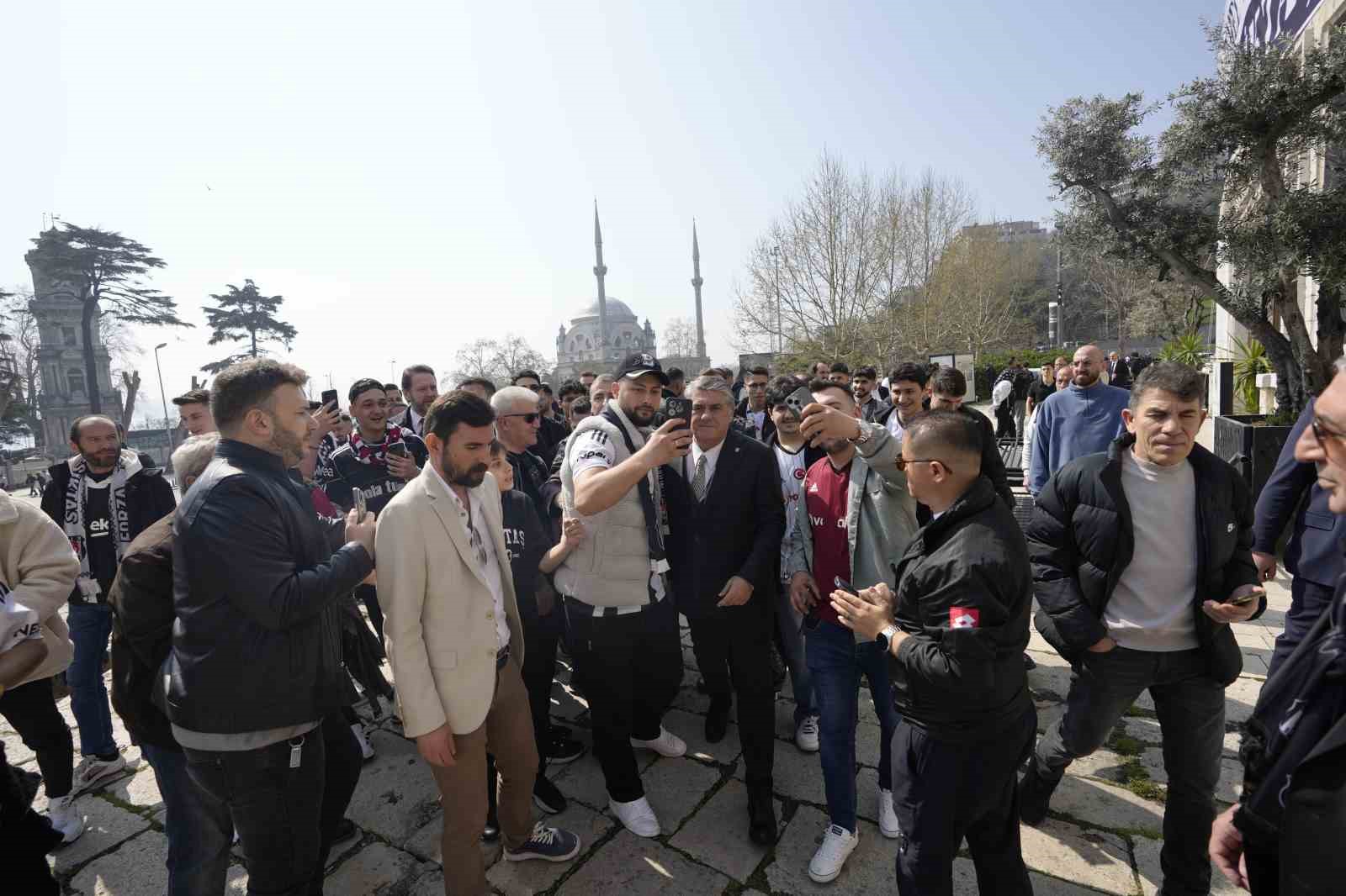 Beşiktaş’ta geleneksel bayramlaşma töreni yapıldı
