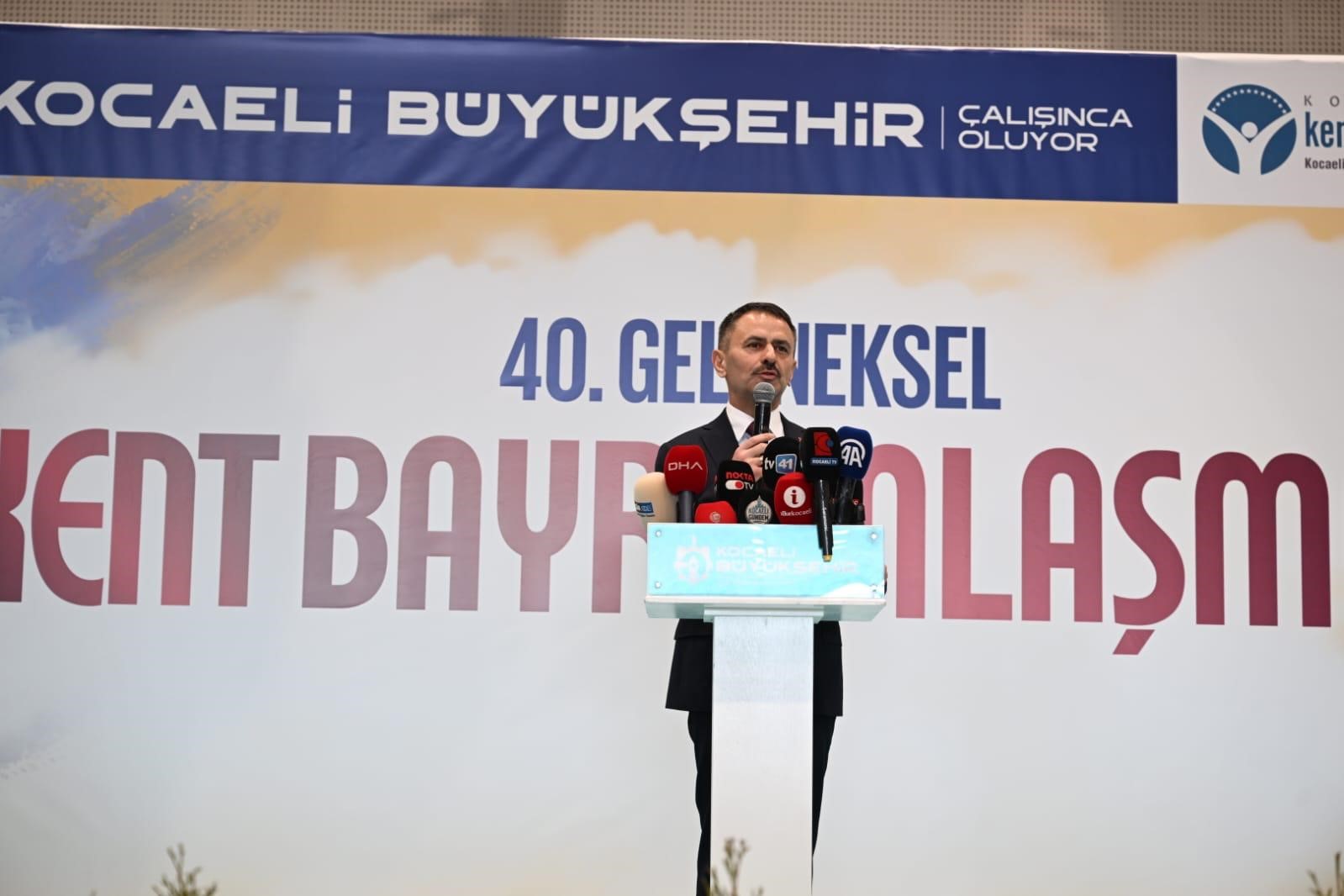 Kocaeli halkı 40. kez kucaklaştı

