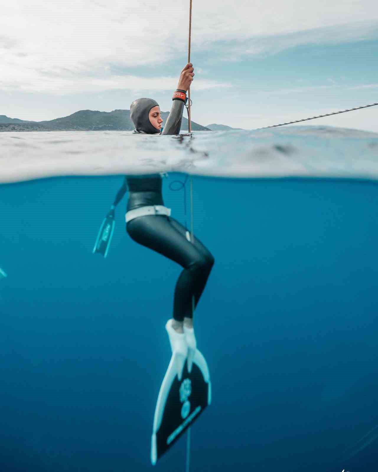 Serbest dalışın altın kızı Yasemin Ulucan, Filipinler’de Türkiye’yi temsil edecek