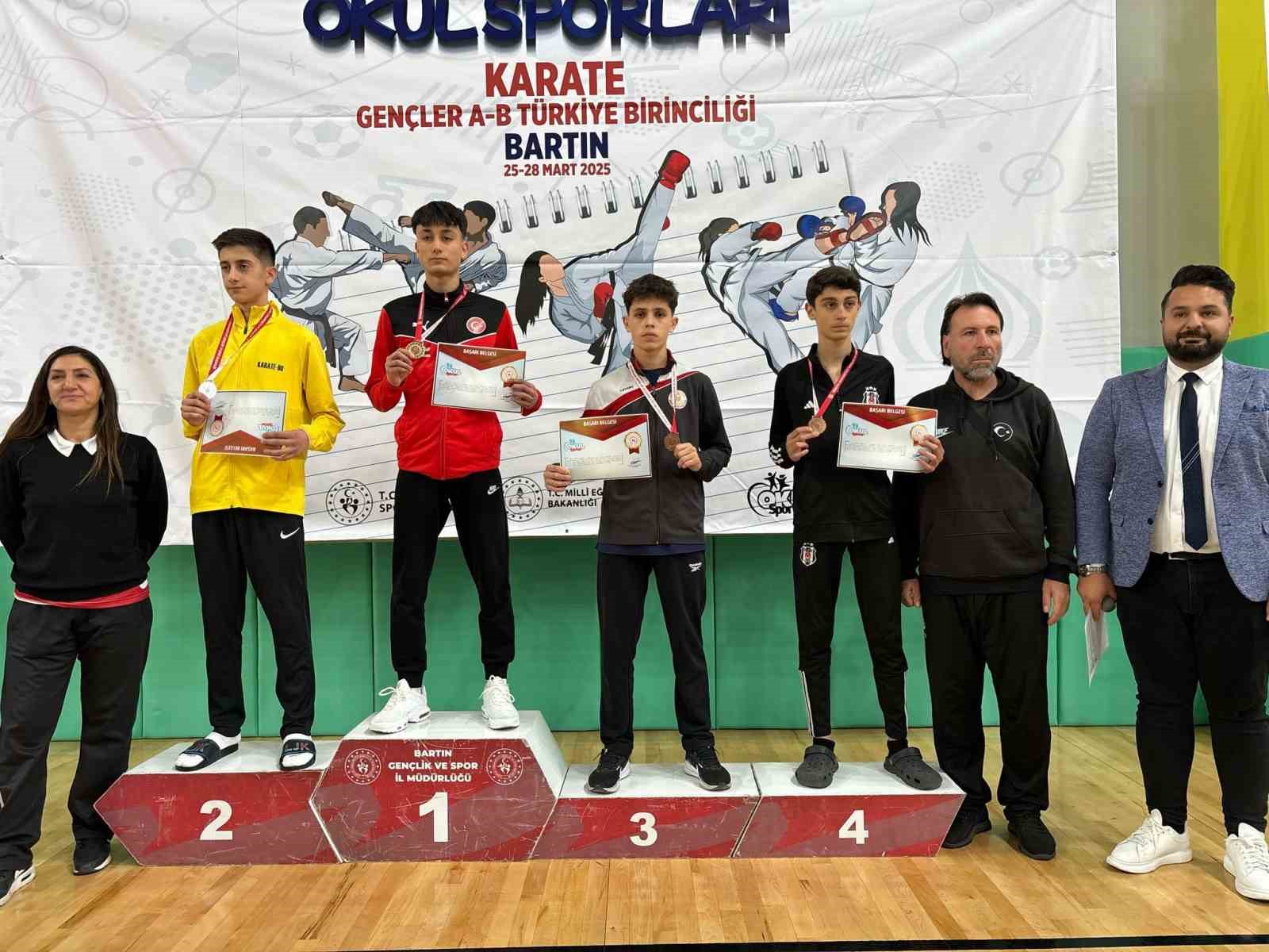 Kayserili sporculardan Bartın’da 4 madalya