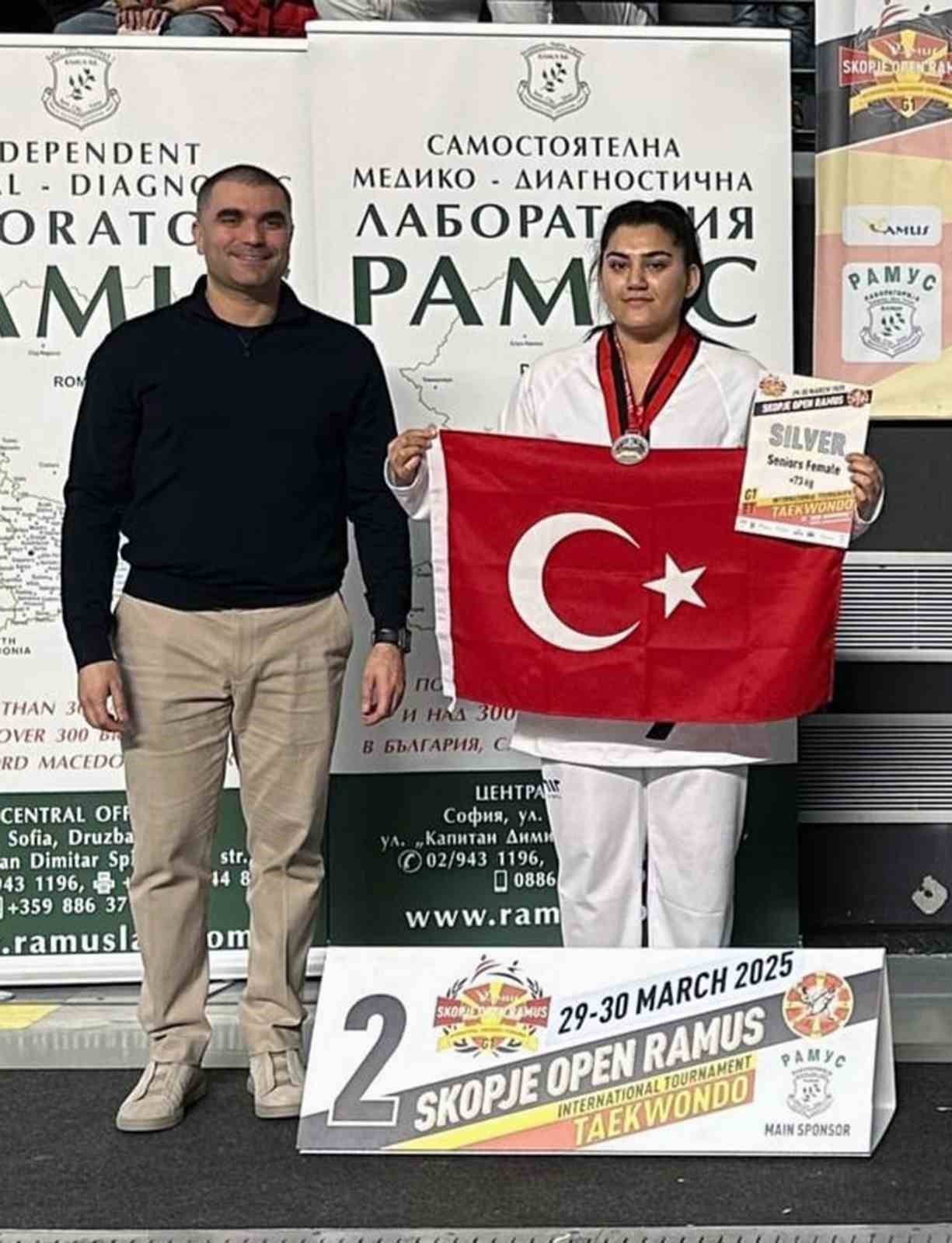 Tekvandoda Muğla’ya Gümüş madalya
