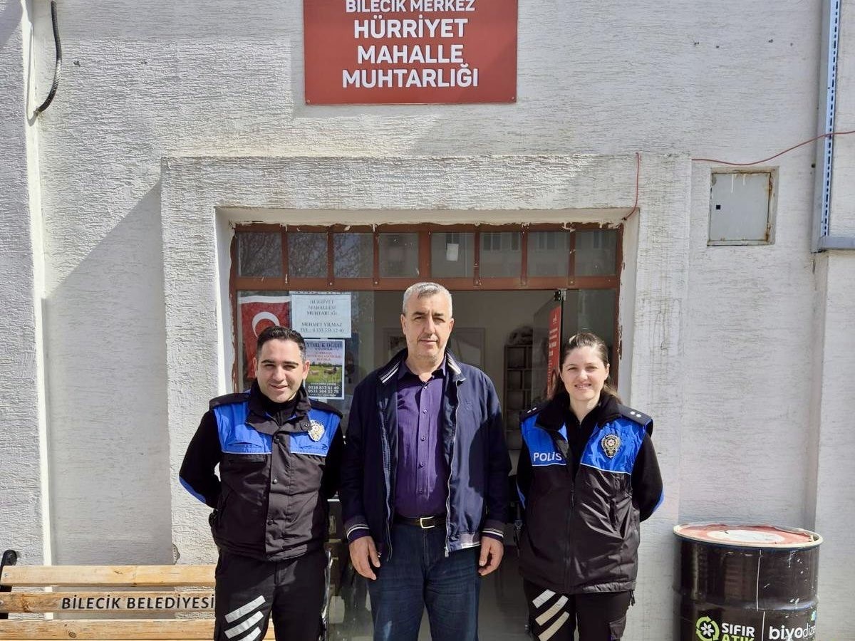 Ekiplerden güvenlik ve bilinçlendirme faaliyeti