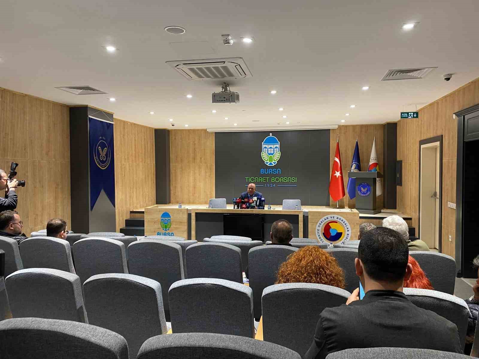 Bursa Ticaret Borsası’ndan boykota tepki...