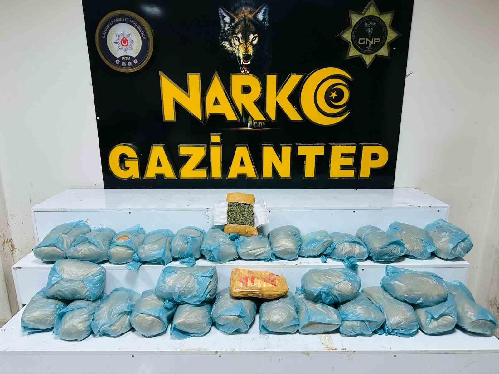 Gaziantep’te uyuşturucu operasyonlarında 203 kişi tutuklandı