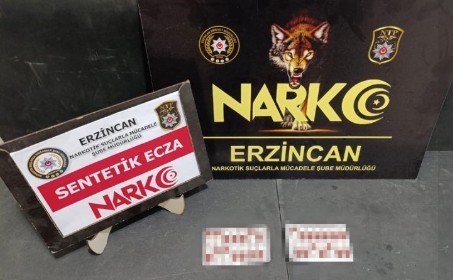 Erzincan&rsquo;da bir miktar uyuşturucu madde ele ge&ccedil;irildi
