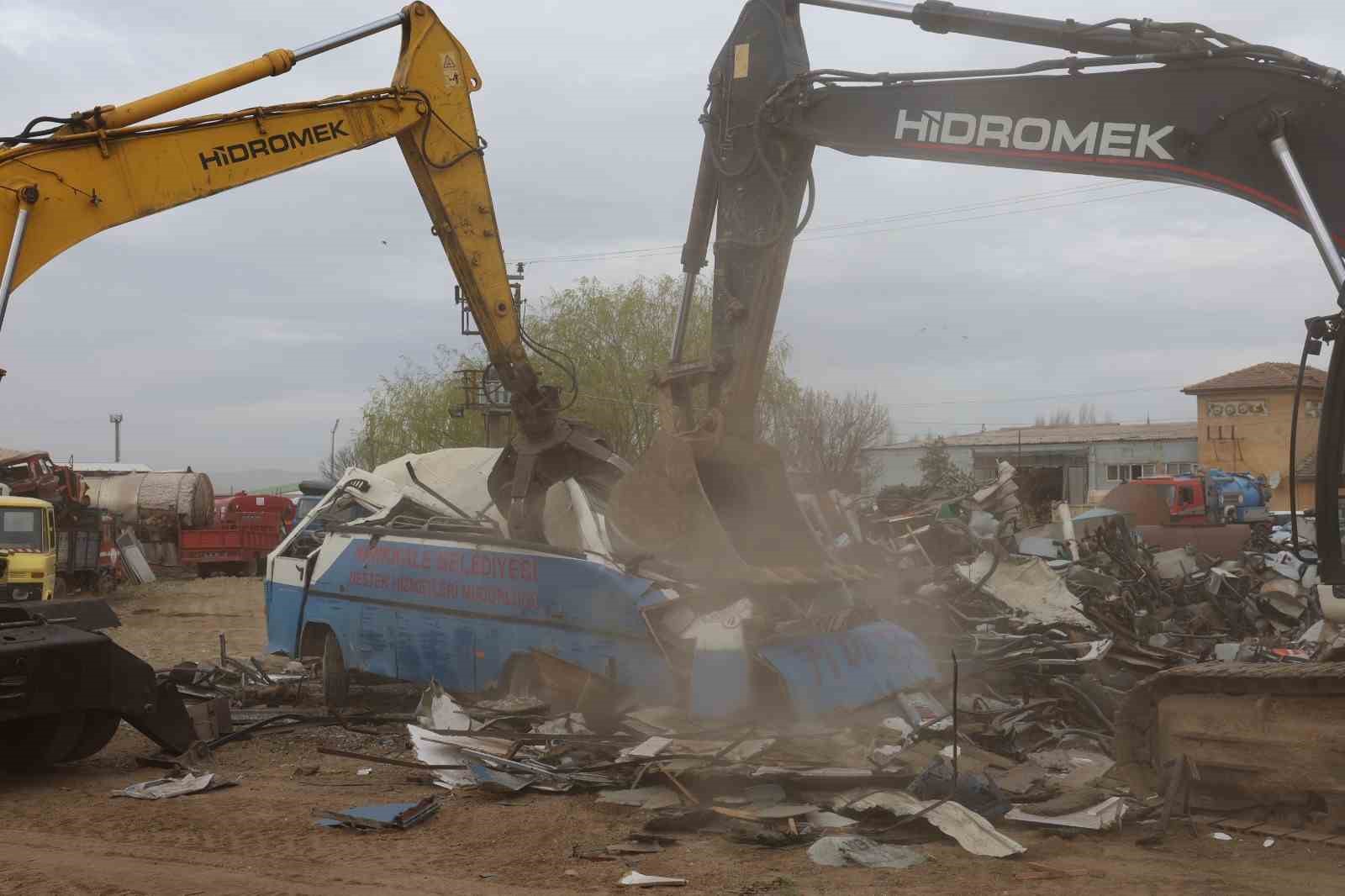 Hurda araçlar, yerli ve milli silahlar için ham madde olacak