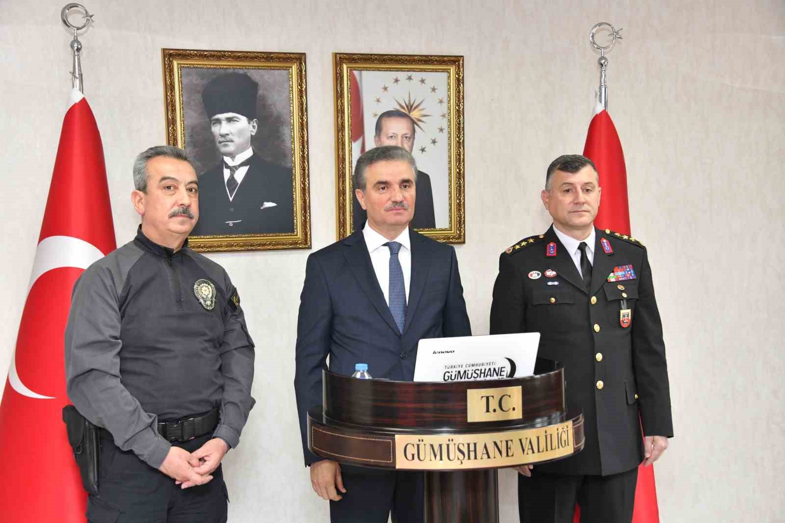 Gümüşhane’de asayiş bilgilendirme toplantısı gerçekleştirildi