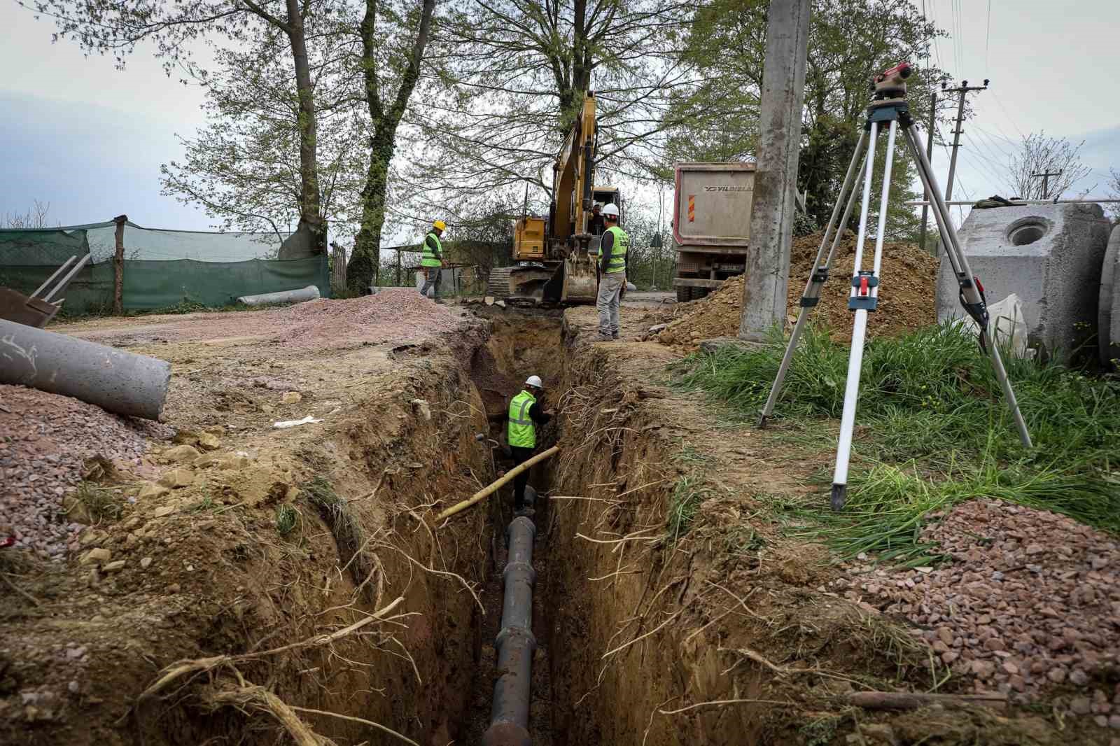 Camili&rsquo;de atık su altyapısının y&uuml;zde 50&rsquo;si tamam
