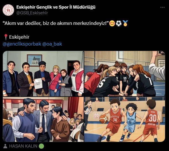 Gençlik ve Spor İl Müdürlüğü, ’Studio Ghibli’ akımından geri kalmadı

