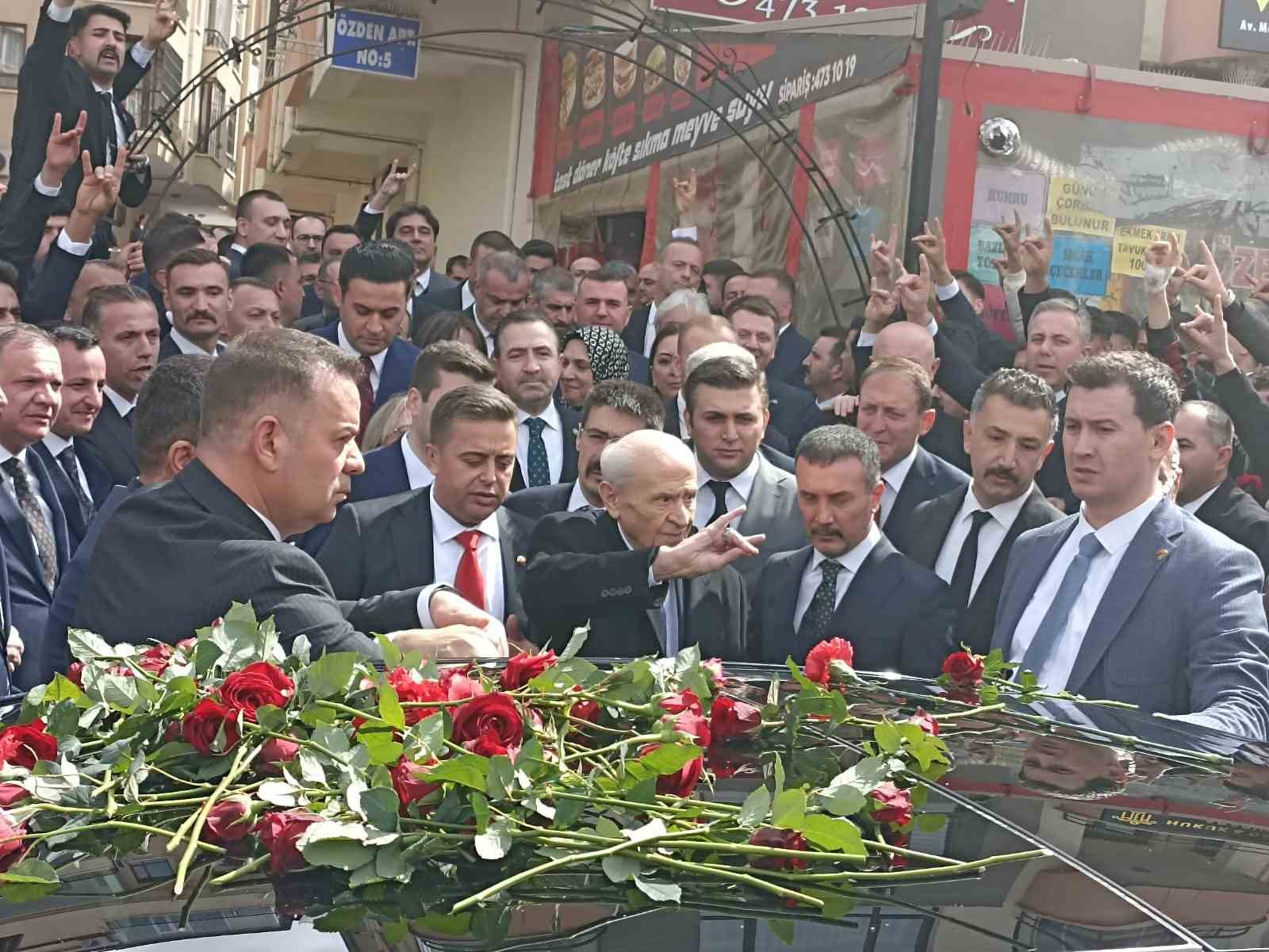 MHP lideri Bahçeli, Türkiye Alparslan Türkeş Siyaset Akademisi Vakfı’nın açılışına katıldı
