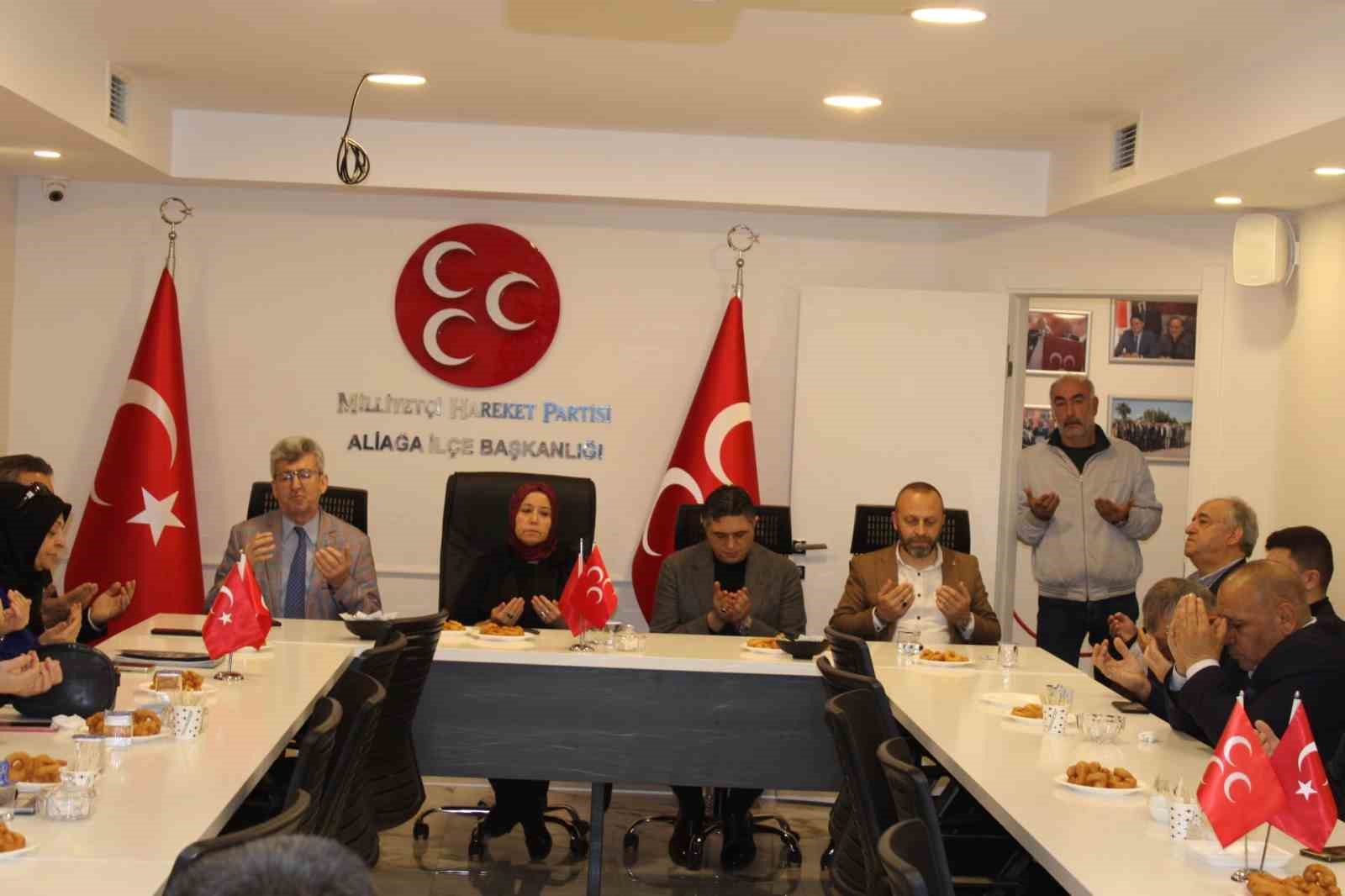 Alparslan Türkeş Aliağa’da anıldı