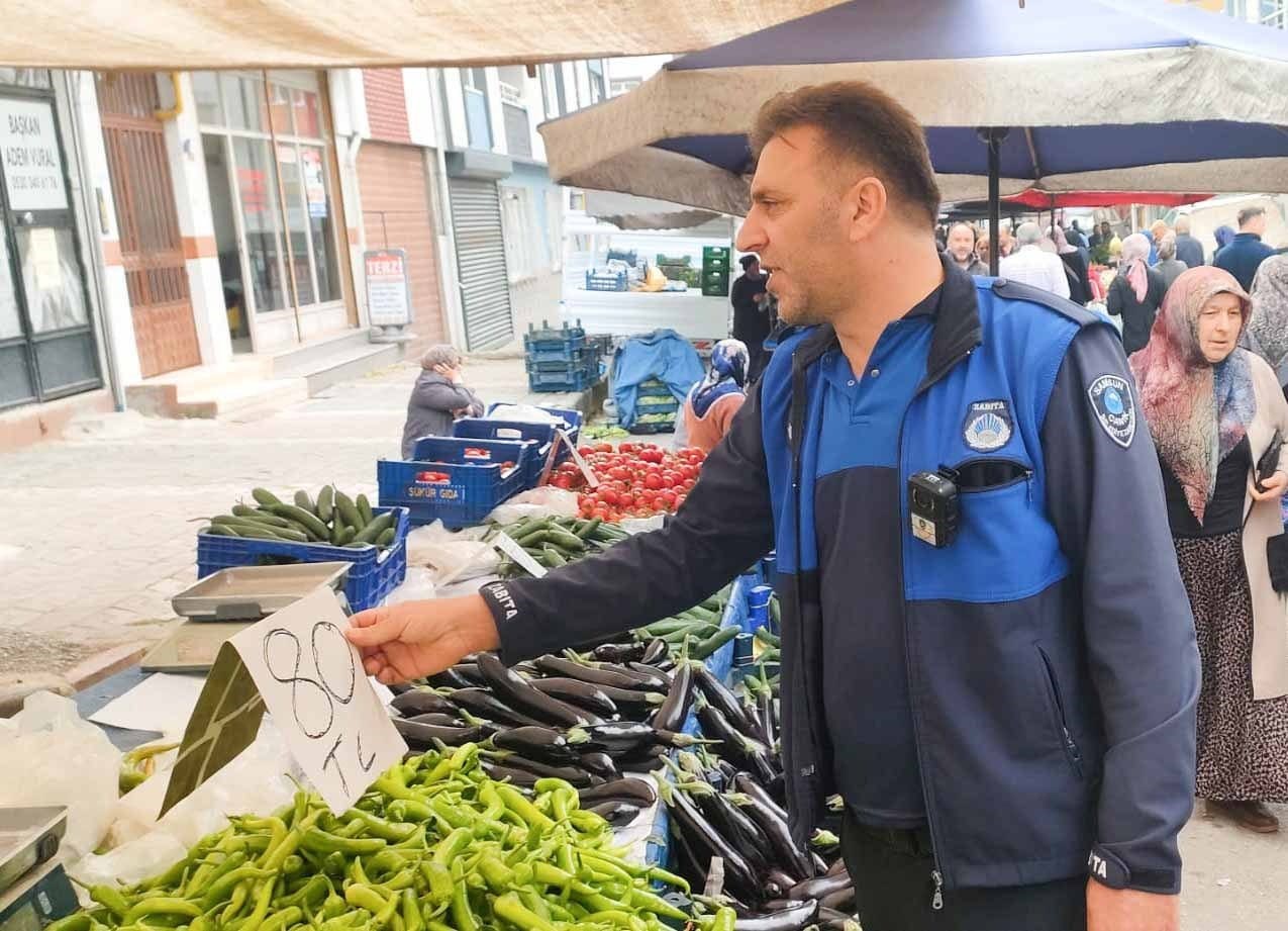 Canik’te semt pazarlarına denetim
