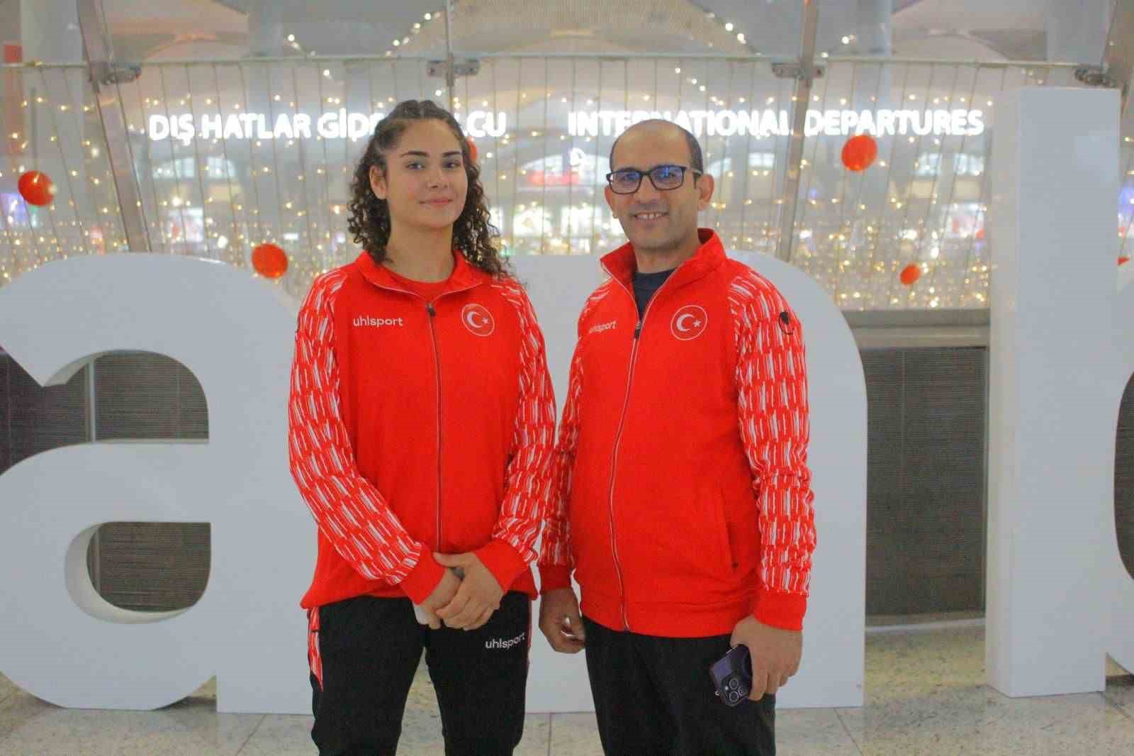 Van’ın dünya şampiyonu sporcusu Işıl Sinem, Avrupa yolunda