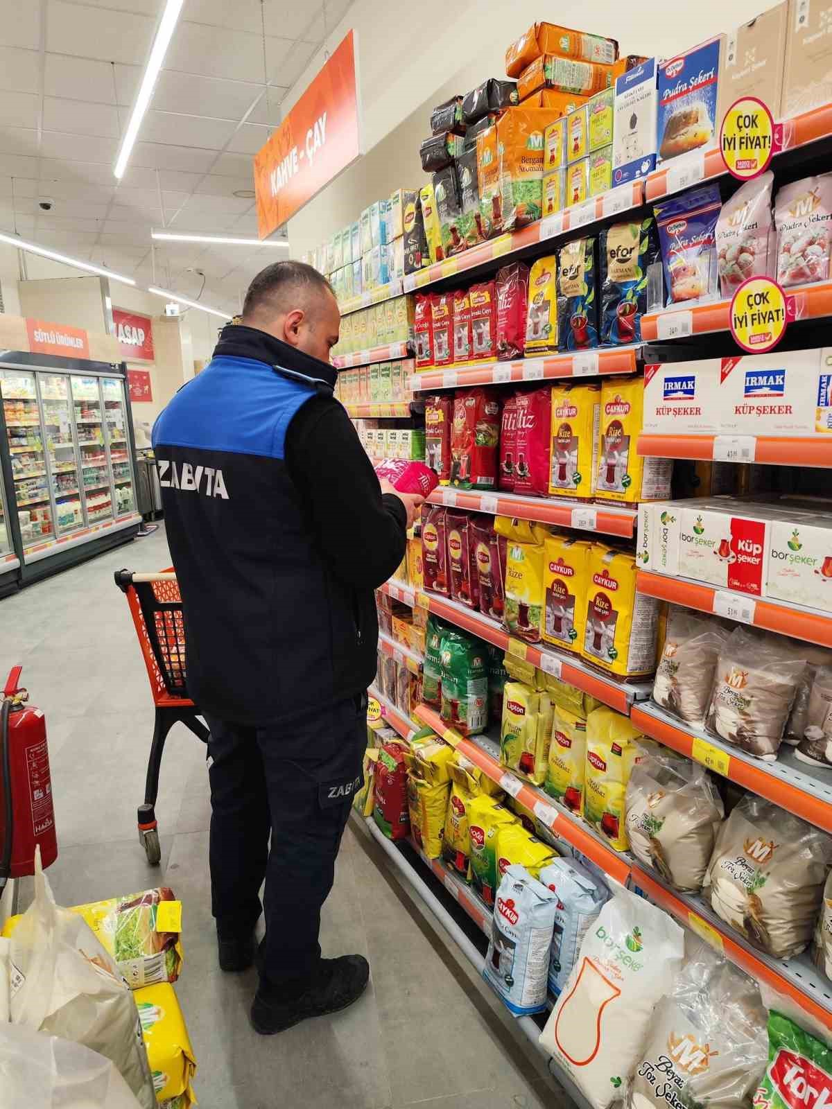 Sinop&rsquo;ta marketlere denetim
