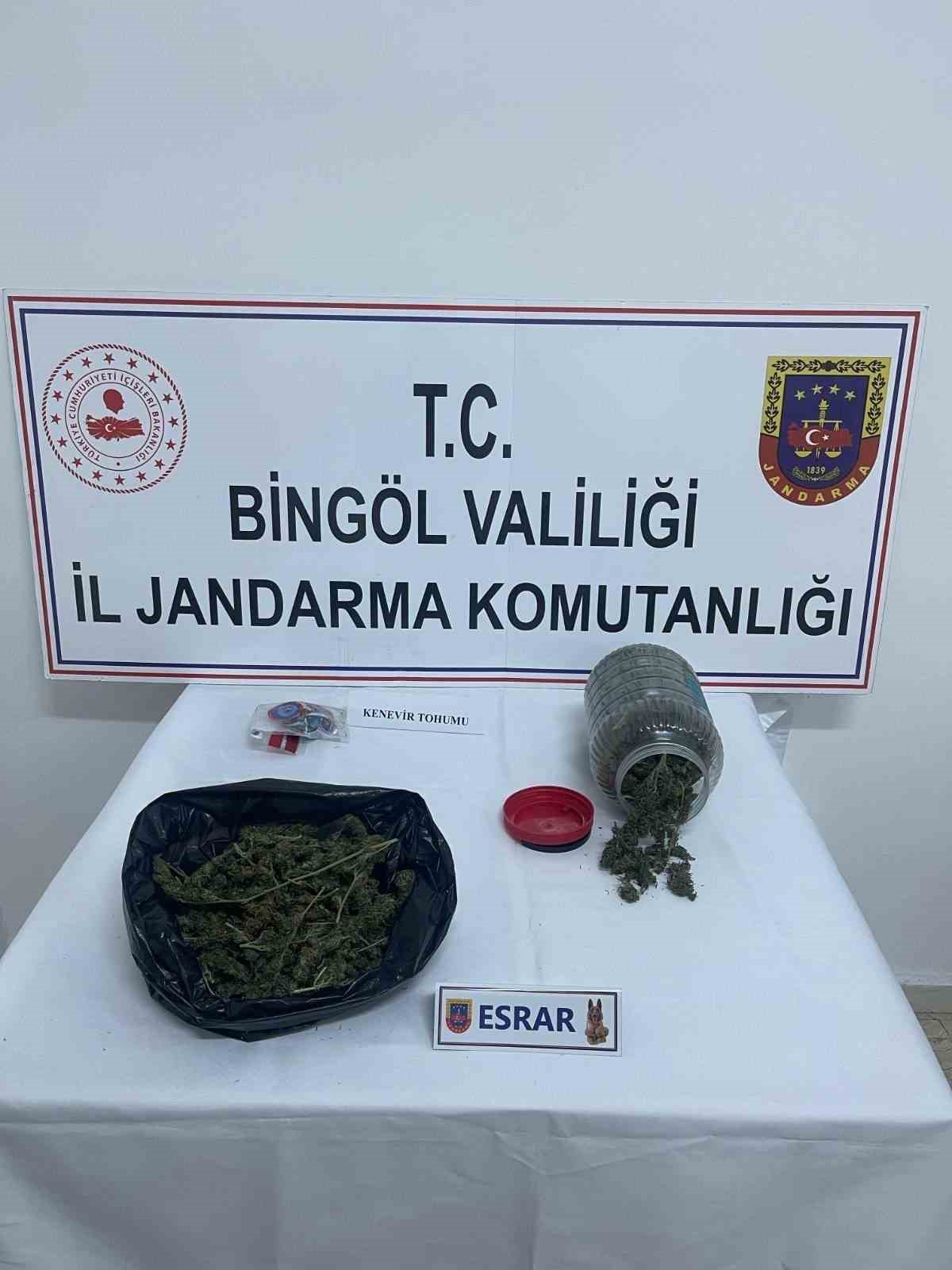 Bingöl’de uyuşturucu operasyonu