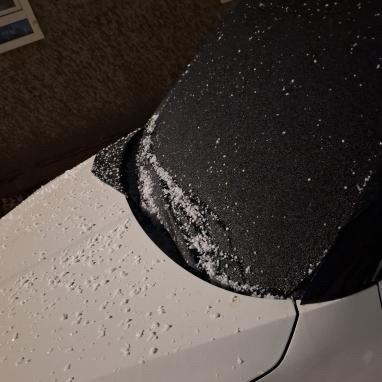 Adıyaman’da dolu yağışı