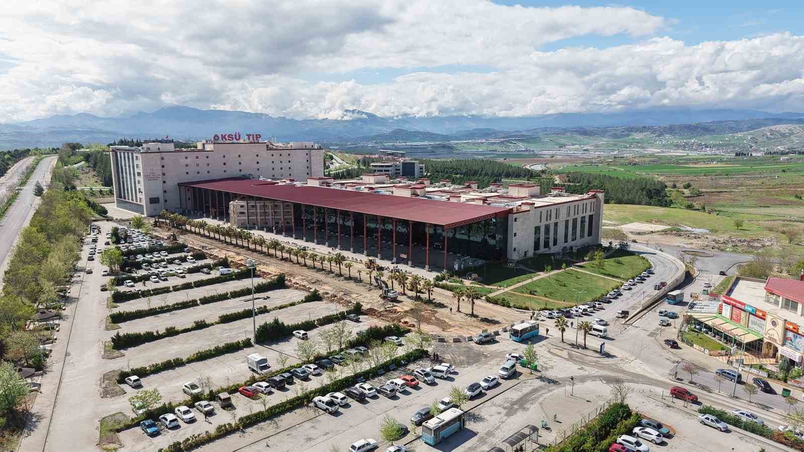 Kahramanmaraş&rsquo;ta &uuml;niversite hastanesinin yolu yenileniyor
