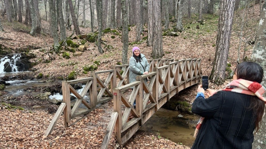 Ara tatil ve bayram tatilini Domaniç’in güzellikleriyle değerlendirdiler
