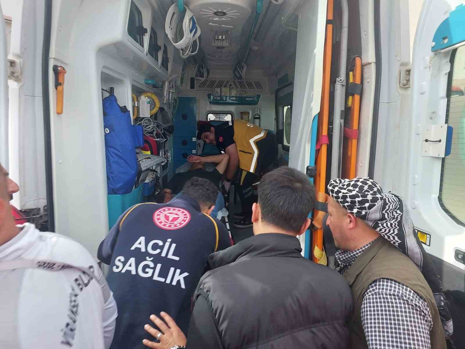 Viranşehir Belediyespor Başkanı İbrahim Kahraman maçta baygınlık geçirdi
