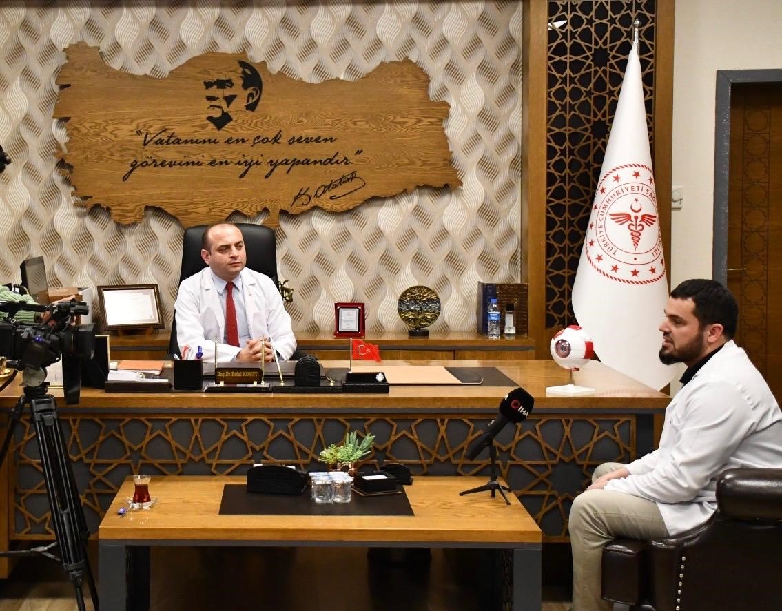 Erol Olçok Eğitim ve Araştırma Hastanesi’nde "Cross Linking" ameliyatları başladı