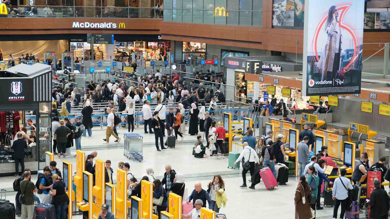 Sabiha G&ouml;k&ccedil;en Havalimanı&rsquo;nda rekor bayramı: 1 milyon 284 bin yolcuya hizmet verildi
