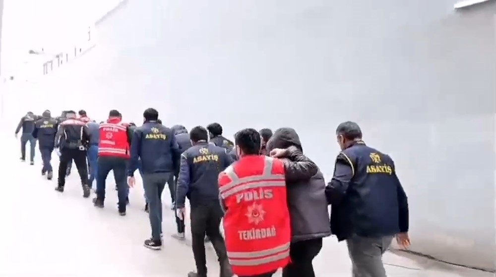 Tekirdağ merkezli 3 ilde eş zamanlı operasyon: 6 milyon TL’lik kablo hırsızlığı çetesi çökertildi