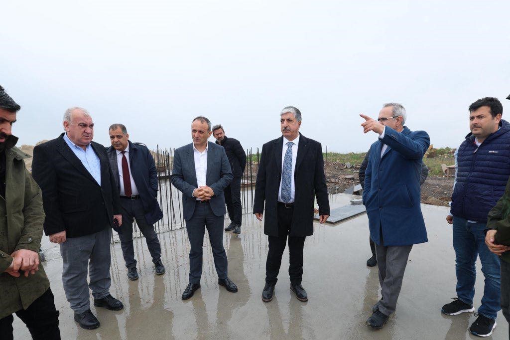 Başkan Ömeroğlu çalışmaları yerinde inceledi
