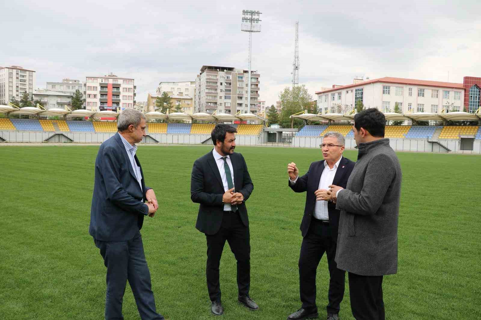 Siirt&rsquo;te Play-Off heyecanı &ouml;ncesi Atat&uuml;rk Stadyumu incelendi
