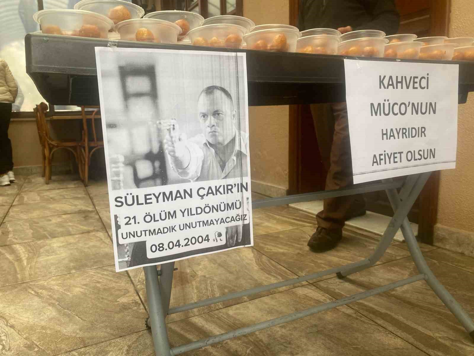 S&uuml;leyman &Ccedil;akır &ouml;l&uuml;m&uuml;n&uuml;n 21. yılında da unutulmadı
