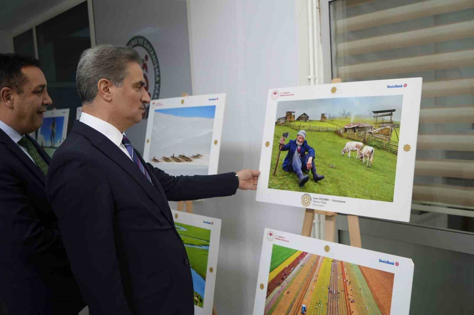 Gümüşhane’de "Tarım Orman ve İnsan" fotoğraf sergisi açıldı