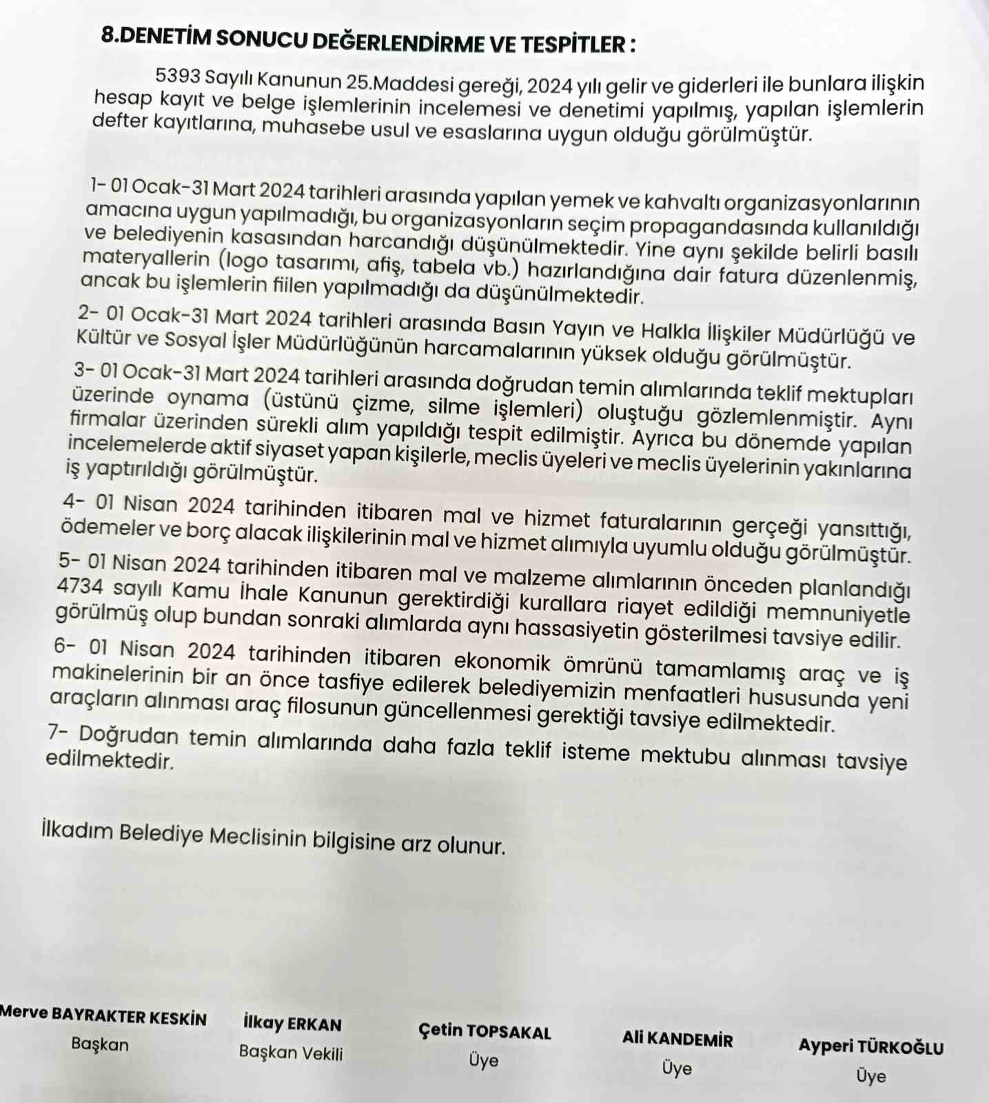 İlkadım Belediye Başkanı Kurnaz: "Piyasaya borcumuzu sıfırlıyoruz"
